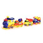 Паровоз «Поезд Дедушки Мороза», работает от батареек, цвета МИКС - Фото 7