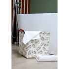 Корзина для игрушек «Транспорт», 33 × 33 × 31 см - Фото 2