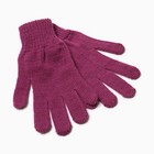 Перчатки женские, цвет фиолетовый, размер 18 - Фото 2