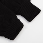 Перчатки, цвет чёрный, размер 20 - Фото 3