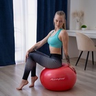 Фитбол ONLYTOP, d=65 см, 900 г, антивзрыв, цвет красный - Фото 11