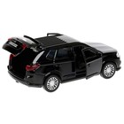 Машина металл Mitsubishi outlander, 12 см открывающиеся двери, инерционная, цвет чёрный - Фото 3