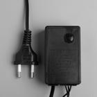 Гирлянда «Нить» 5 м с насадками «Ёлка», IP44, тёмная нить, 40 LED, свечение фиолетовое, 8 режимов, 220 В - Фото 4