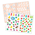 Наклейки многоразовые «Алфавит и цифры», А4, набор 2 шт. - Фото 4