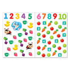 Наклейки многоразовые «Алфавит и цифры», А4, набор 2 шт. - Фото 5