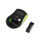Мышь Smartbuy ONE 352, беспроводная, оптическая, 1600 dpi, 2xAAA (не в компл), зелёно-чёрная - Фото 5