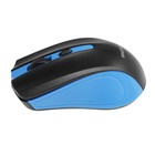 Мышь Smartbuy ONE 352, беспроводная, оптическая, 1600 dpi, 2xAAA (не в компл), сине-чёрная - фото 8487783