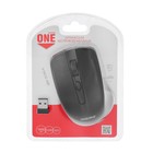 Мышь Smartbuy ONE 352, беспроводная, оптическая, 1600 dpi, 2xAAA (не в комплекте), чёрная - Фото 6