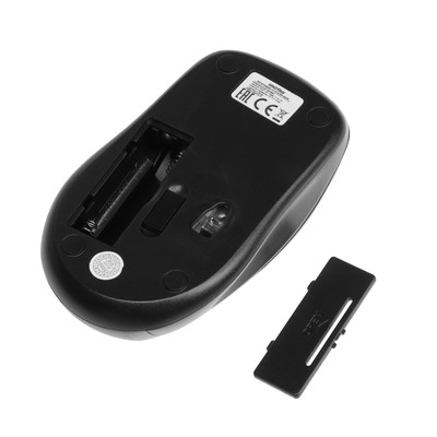 Мышь беспроводная Smartbuy ONE 358AG-K, оптическая, 1200 dpi, USB, от батареек 2xAAA, чёрная