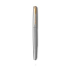 Набор Parker Jotter Core FK691 Stainless Steel GT ручка перьевая + ручка шариковая, корпус из нержавеющей стали - фото 8918316