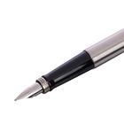 Набор Parker Jotter Core FK691 Stainless Steel GT ручка перьевая + ручка шариковая, корпус из нержавеющей стали - фото 8918317
