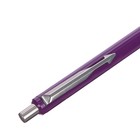 Ручка шариковая Parker Vector Standard K01 Purple CT M, синие чернила (2025596) - Фото 3