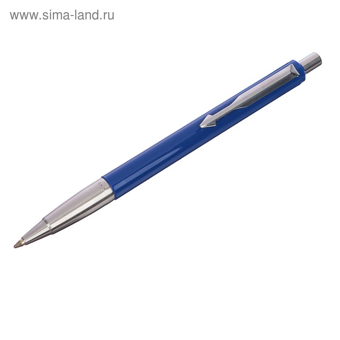 Ручка шариковая Parker Vector Standard K01 Blue CT M, пластиковый корпус, синие чернила - Фото 1