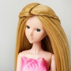 Волосы для кукол «Прямые с косичками» размер маленький, цвет 86 - фото 5821331