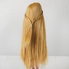 Волосы для кукол «Прямые с косичками» размер маленький, цвет 86 - фото 3841120