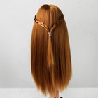 Волосы для кукол «Прямые с косичками» размер маленький, цвет 28 - фото 3841129