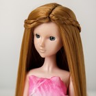Волосы для кукол «Прямые с косичками» размер маленький, цвет 27 - фото 8867936