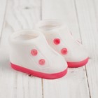 Ботинки для куклы «Шик», длина подошвы: 7 см, 1 пара, цвет розовый - Фото 1