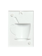 Часы настенные интерьерные для кухни "Сангино", бесшумные, 26.5 х 24 см, d-13 см, белые, АА - Фото 11