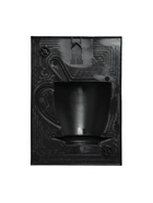 Часы настенные интерьерные для кухни "Сангино", бесшумные, 26.5 х 24 см, черное серебро, АА - Фото 11