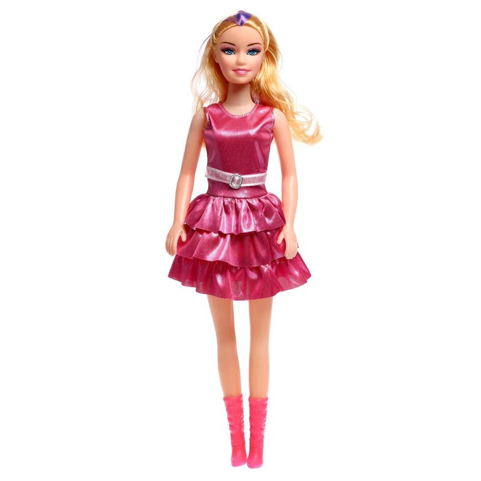 Кукла «Наташа» в платье, высота 41 см, МИКС - фото 1877531526