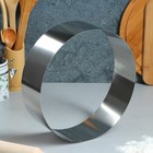 Форма для выпечки и выкладки «Круг», h=8,5 см, d=24 см, нержавеющая сталь - Фото 1