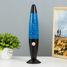 Светильник ночник «Лава» Е14 25 Вт от сети 220 В черный 9×9×35 см - Фото 1