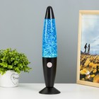 Светильник ночник «Лава» Е14 25 Вт от сети 220 В черный 9×9×35 см - Фото 2