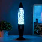 Светильник ночник «Лава» Е14 25 Вт от сети 220 В черный 9×9×35 см - Фото 3