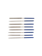 УЦЕНКА Набор надфилей алмазных ТУНДРА 140×3 (70) мм, 8 шт. - Фото 2