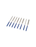 УЦЕНКА Набор надфилей алмазных ТУНДРА 140×3 (70) мм, 8 шт. - Фото 3