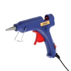 Клеевой пистолет ТУНДРА, 20 Вт, 220 В, шнур 1.2 м, выключатель, индикатор, антикапля, 7 мм - Фото 6