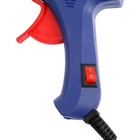 Клеевой пистолет ТУНДРА, 20 Вт, 220 В, шнур 1.2 м, выключатель, индикатор, антикапля, 7 мм - Фото 10