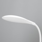Лампа настольная сенсор на прищепке  "Нуова" 3 режима LED 9Вт USB белый 12,5х7х45,5см RISALUX  44250 - Фото 7