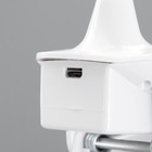Лампа настольная сенсор на прищепке  "Нуова" 3 режима LED 9Вт USB белый 12,5х7х45,5см RISALUX  44250 - Фото 9