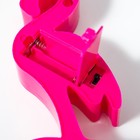 Ночник "Фламинго" 5 LED батарейки 3xААА розовый 7,5х3х15,3 см RISALUX - Фото 6