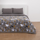 Покрывало «Этель» Let it snow, 200×215 см, 100% хлопок - Фото 3