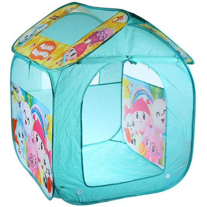 Игровая палатка «Малышарики», 83 х 80 х 105 см, в сумке - фото 1908489510