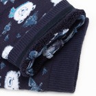 Носки женские махровые «Мишки», цвет тёмно-синий, размер 23-25 - Фото 4