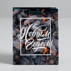 Пакет подарочный новогодний ламинированный «Новогодняя пора», S 5.5 х 12 х 15 см - Фото 2