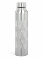 Бутылка для воды, 1 л, 24×7 см, хром - Фото 1