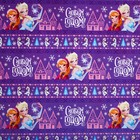 Бумага упаковочная глянцевая, 70 х 100 см «С Новым Годом!», Холодное сердце (комплект 10 шт) - фото 51048755