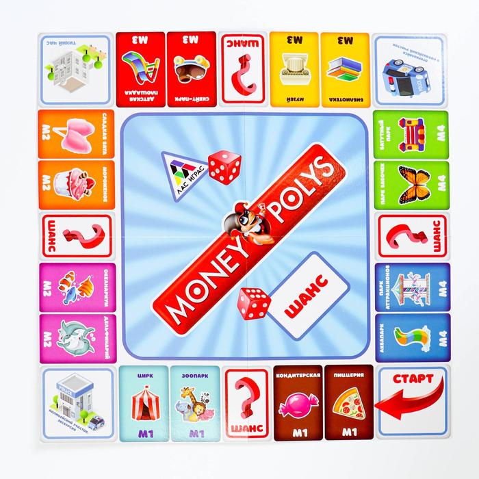 Настольная экономическая игра «MONEY POLYS. Kids», 90 купюр, 4+ - фото 1908489663