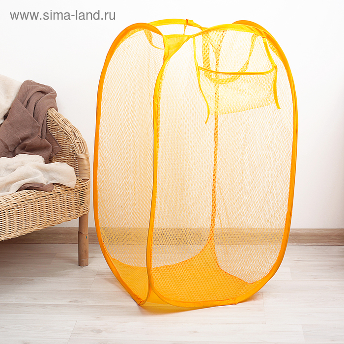 Корзина универсальная, складная, цвет МИКС - Фото 1