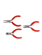 Набор инструментов ЛОМ, круглогубцы, длинногубцы и бокорезы, обрезиненные рукоятки, 80 мм - Фото 6