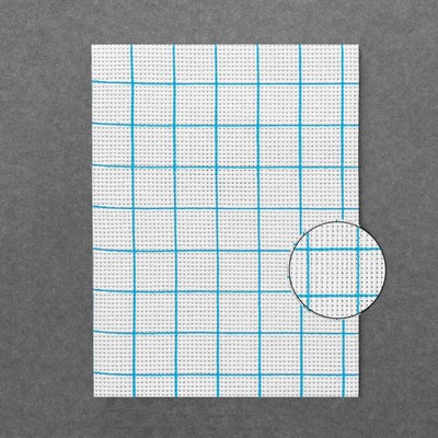 Канва для вышивания №11, 30 × 40 см, цвет белый