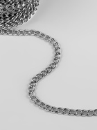 Цепочка для сумки, железная, 7.5×7.5 мм, 10±0.5 м, цвет серебряный - Фото 3