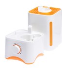 Увлажнитель воздуха Luazon LHU-05, ультразвуковой, 25 Вт, 3 л, 30 м2, бело-оранжевый - Фото 3