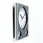 Часы настенные "Верность", 29.5 х 25 см, d-20 см, термометр, гигрометр, дискретный ход - Фото 2