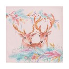 Кухонный набор новогодний «Этель» Pink magic: скатерть 150×220 см ±3 см с ГМВО, салфетка 40×40 см-12 шт., 100% хлопок - Фото 13